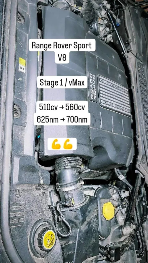 Range Rover Sport V8 SC — Stage 1 · VMAX
