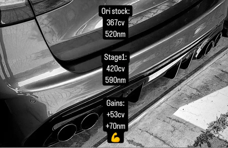 Mercedes C 43 AMG — Stage 1