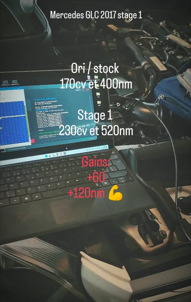 Mercedes GLC 220d — Stage 1