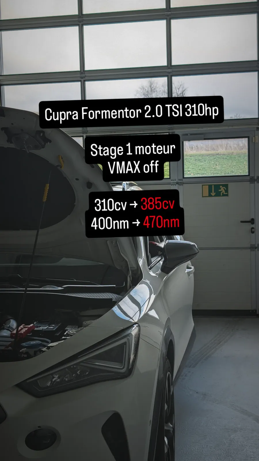 Cupra Formentor 2.0 TSI — Stage 1 · VMAX off